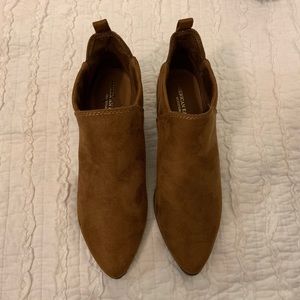 Suede Booties